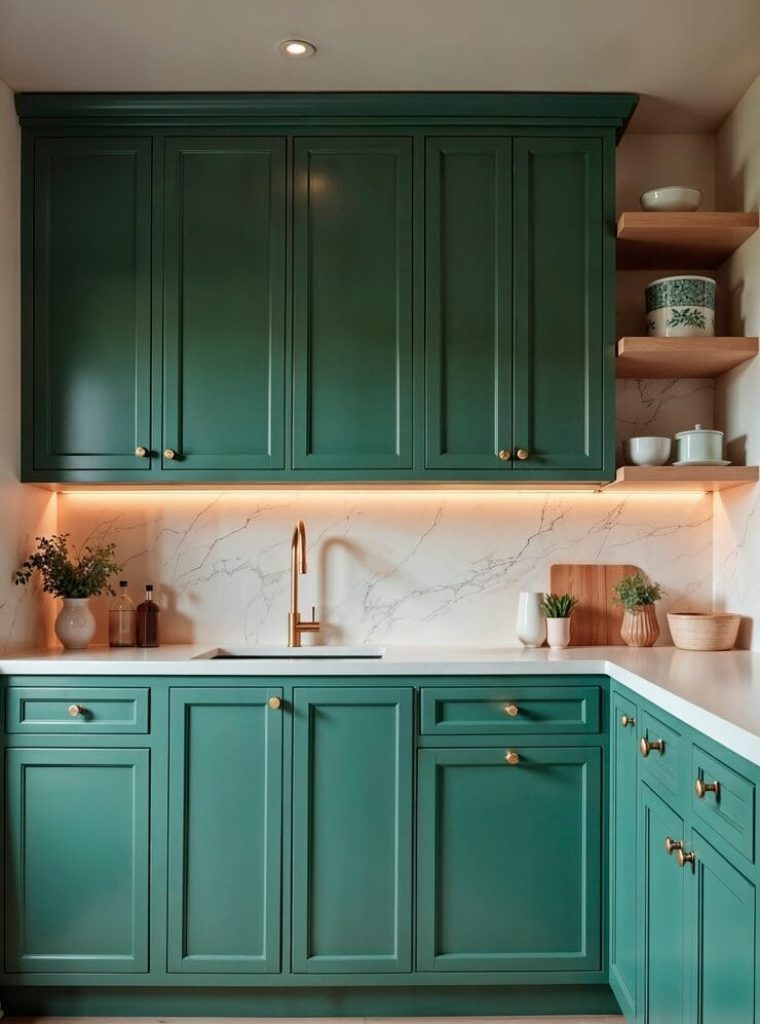 modern-green-kitchen-with-stylish-cabinets_23-2151986786